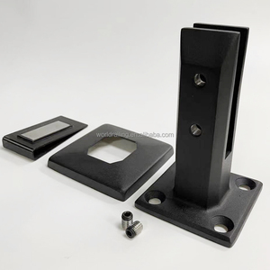 YL Excellent View In Stock 316 Không Gỉ 2205 Vuông Không Khung Kính Spigot Lan Can Kính Lan Can - Product Image 3