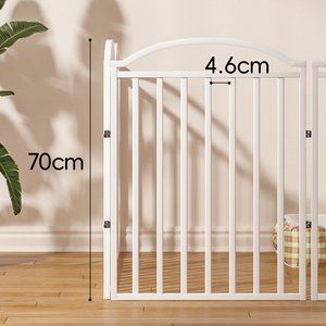 Barrière de sécurité pour bébé en métal extensible pour couloirs et cuisines, idéale pour les ouvertures larges – Fabricant de barrières de lit - Product Image 2