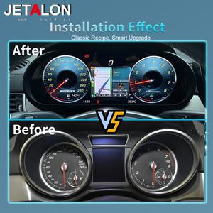 Panel de Instrumentos con Pantalla LCD de 12.3 Pulgadas, Carplay Inalámbrico y Android Auto para Mercedes Benz ML GL GLE GLS W166 X166, Velocímetro para Automóvil - Product Image 2