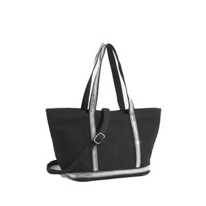Bolsos de Mano de Lona para Mujer, de Gran Capacidad, con Ribete de Pedrería, de Alta Calidad, para Viaje - Product Image 5