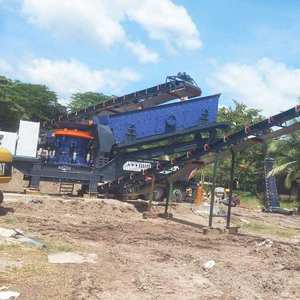 Mobiler 4-in-1-Steinbrecher 30-180 TPH <span class=keywords><strong>Mobile</strong></span> Stein zerkleinerung anlage - Product Image 4