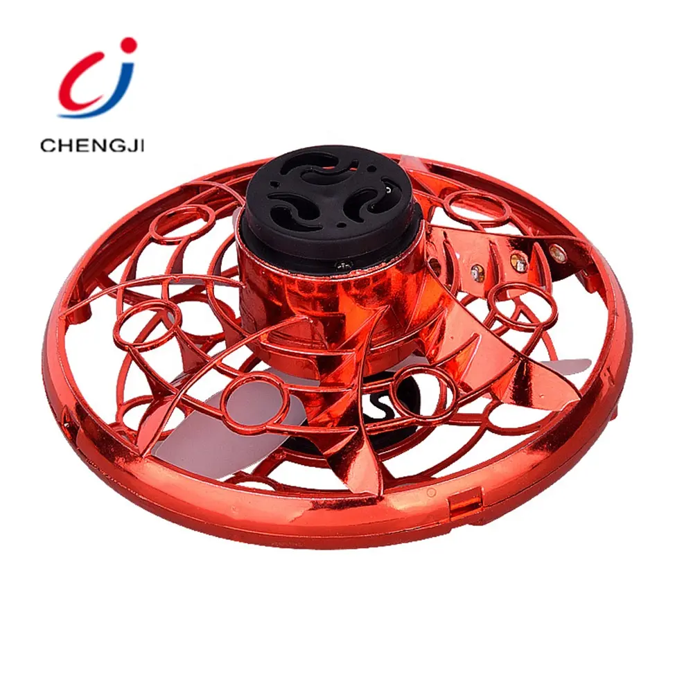 Kids Interactive toys Induction Drone Hand Finger Spinner Mini UFO Top Flying Gyro Fidget Spinner Toy