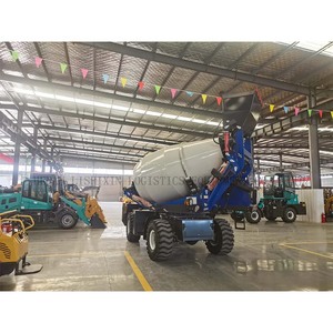 Camion malaxeur à béton autochargeur 3,5 m³ à <span class=keywords><strong>prix</strong></span> d'usine, petit véhicule malaxeur à ciment - Product Image 3