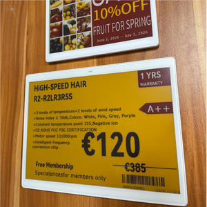 ป้ายราคาอิเล็กทรอนิกส์ ESL ขนาด 10.2 นิ้ว 4 สี แบบ E-Paper พร้อม RFID รองรับ Wifi ป้ายราคาดิจิทัล โรงงานผลิต E-Paper E Ink - Product Image 1