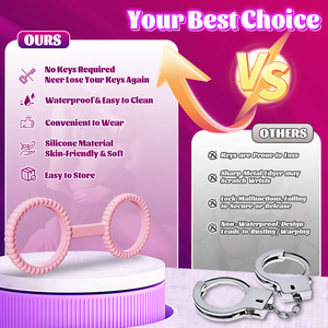 बीडीएसएम फेश फ्लेक्टिंग प्यार क्यूफ लचीला सिलिकॉन नरम हैंडफ त्वरित-क्यूफ वयस्क सेक्स खिलौना - Product Image 5