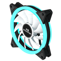 Ventilateur de PC RVB personnalisé à quantité minimale de commande bas 120mm ordinateur 4pin ventilateurs de refroidisseur de boîtier ventilateur de refroidisseur de jeu d'ordinateur pour le bureau