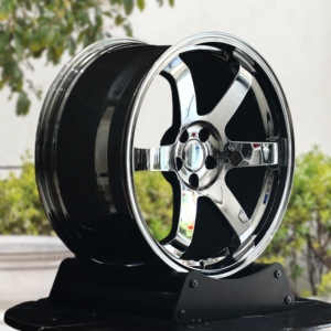 Jantes en alliage forgé Chrome Rays Volk Racing TE37 <span class=keywords><strong>SAGA</strong></span> S Plus 15 16 17 18 19 20 pouces 5x120 5x112 pour BMW F85 M40i F26 F48 F16 - Product Image 3