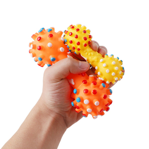 Giocattolo da Masticare per Cani, Durevole, con Suono, in Gomma Morbida, Sicuro, a Forma di Manubrio, Interattivo - Product Image 2