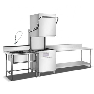 Lavavajillas Automático Independiente para Cocina Comercial con Kit de Instalación - Product Image 1