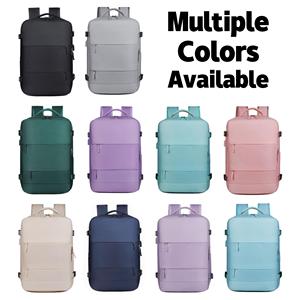 Công Suất Lớn Oxford Chất Liệu Giản Dị Ba Lô Dây Kéo Không Thấm Nước Kinh Doanh Du Lịch Mỹ Phẩm Túi Cross-Biên Giới Máy Tính Xách Tay Ba Lô - Product Image 2