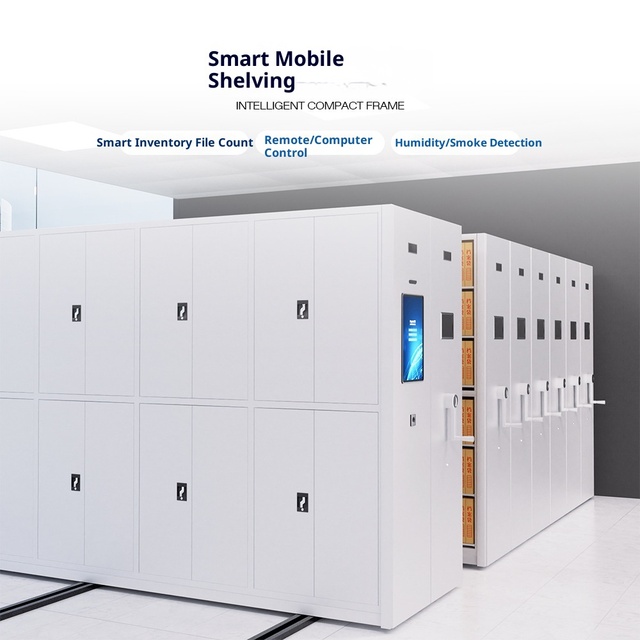 Xin Feihu Steel Intelligent Compact Cabinet Factory Museum Archives Bank Archive Intelligent Electric Hand-cranked Compact Rack