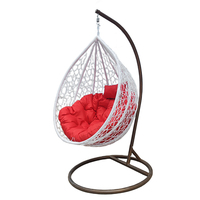 Chaise balançoire suspendue moderne en acrylique pour intérieur et extérieur bon marché chaise pivotante transparente en bambou et rotin pour oeuf de patio en osier