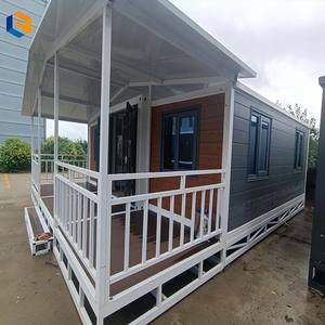 บ้านคอนเทนเนอร์แบบพกพา ขยาย<span class=keywords><strong>ได้</strong></span> มีปีก สำหรับอยู่อาศัยเคลื่อนที่และใช้ในกรณีฉุกเฉิน - Product Image 2