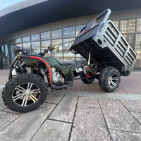 Quad tout-terrain 4x4 pour adultes, moto 200cc 23HP, suspension arrière à ressorts en acier, véhicule de transport agricole pour vergers