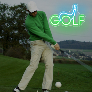 Letrero de Neón LED RGB Personalizable, Letrero Comercial con Nombre Personalizado, Letrero de Neón con Temática de Golf - Product Image 3