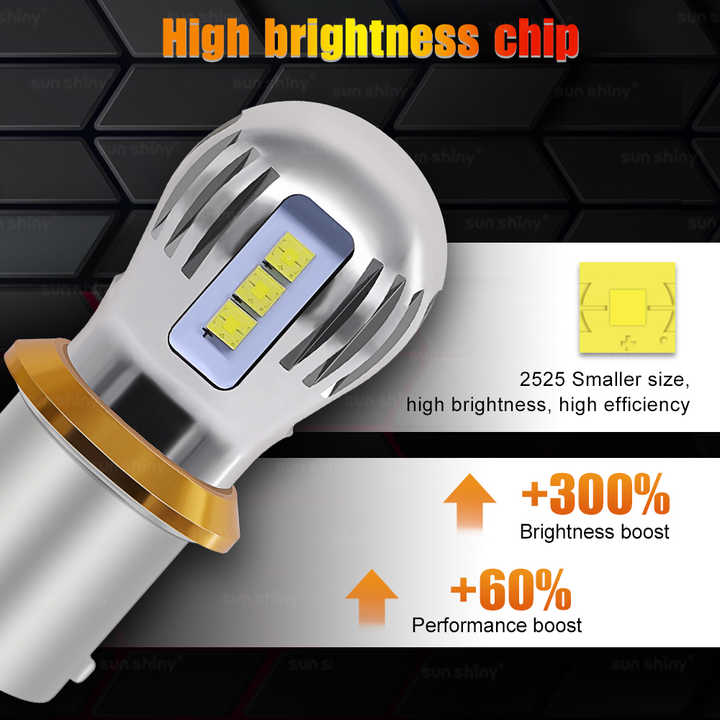 Sunshiny New Product 1156 LED Lights Bulbs Turn Signal Light Canbus 12SMD-2525 Chip Base T10 P21/W 1157 3156 3157 7440 BA15S