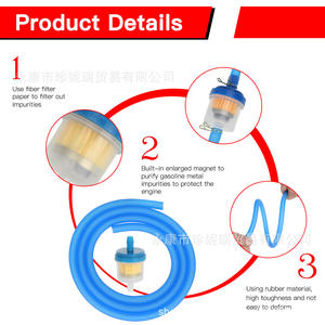 ซีนรุย 35 มม.กรองอากาศสำหรับรถจักรยานยนต์ออฟโรด Pz19 Pz20 คาร์บูเรเตอร์สีฟ้าและสีดำอะไหล่ทดแทนกระบอกสูบ - Product Image 5