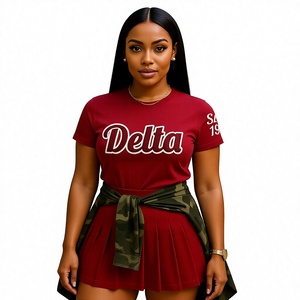 T-shirt en chenille de haute qualité, broderie personnalisée, tee-shirt en coton surdimensionné, vêtements de mode streetwear haut de gamme - Product Image 1