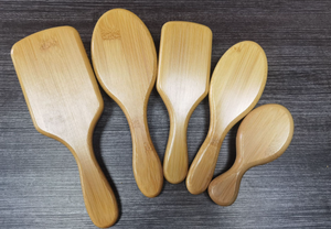 अधिक बड़े बांस मालिश बाल ब्रश एयर कुशन बेस और गेंद-टिप दांतों के लिए - Product Image 4