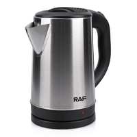 Bouilloire électrique RAF sans BPA, 2 L, appareils électroménagers, appareil de cuisine, bouteille, vente chaude, bon prix, vente en gros