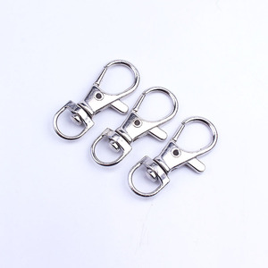 DIY anahtarlıklar aksesuarları yapma altın döner ıstakoz kanca klipler anahtar kancası anahtar zincirleri istakoz pençe bölünmüş anahtarlık bulgular klipsler - Product Image 5