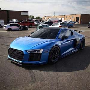 2016-2020 Kit de carrocería <span class=keywords><strong>Audi</strong></span> R8 con faros delanteros y traseros actualizados 2022-Parachoques de coche nuevos - Product Image 6