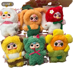 Fabricant de jouets en peluche personnalisés, usine OEM d'animaux en peluche, fournisseur de poupées en peluche douces, vente en gros de boîtes mystères de la série Baby Three Spring - Product Image 1