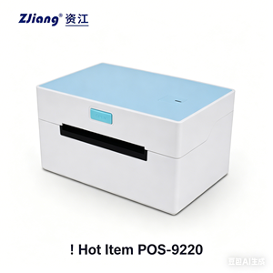 เครื่องพิมพ์ฉลากสติ๊กเกอร์ความร้อนไร้สาย POS-9220 ขนาด 4 นิ้ว 110 มม. เชื่อมต่อผ่าน USB สำหรับพิมพ์สติ๊กเกอร์กาวสำหรับจัดส่งสินค้า EBAY <span class=keywords><strong>SHOPEE</strong></span> ความเร็ว 160 มม./วินาที - Product Image 4