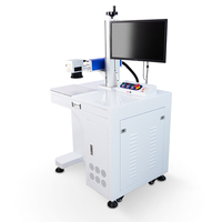 Machine de marquage laser UV 355nm 3W 5W 10W haute précision refroidie par air, graveur Ezcad pour verre, PCB, cristal
