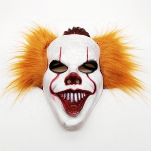 Máscara de Látex del Joker de Halloween, Disfraz de Heath Ledger como el <span class=keywords><strong>Caballero</strong></span> Oscuro, <span class=keywords><strong>Peluca</strong></span>, Decoración de Terror - Product Image 6
