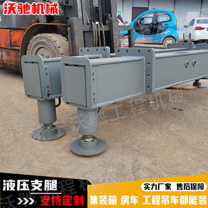 Stabilisateurs hydrauliques Wochi ZT46 en acier pour machines de construction – Pieds de support personnalisables en couleur - Product Image 5