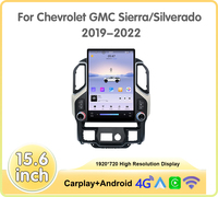 Radio Android Tesla Krando de 16.2'' con Pantalla Táctil Vertical para Chevrolet Sorod Silverado GMC Sierra 2019-2023 Reproductor de DVD para Auto