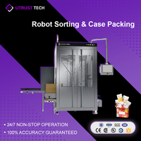 Robot de production de biscuits, machine de tri et d'emballage en carton