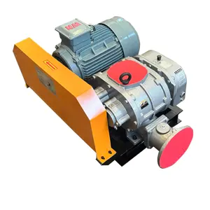 Factory Price Tri-Lobe Roots Blower High Efficiency High Pressure Roots Rotary Blower Vacuum Pump For Cement Plant