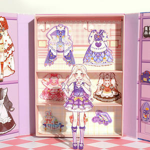 18 Pegatinas por Paquete, Pegatinas de Juego de Disfraces para Niñas, Pegatinas de Transformación de Princesas, Libro de Pegatinas para Niñas - Product Image 2