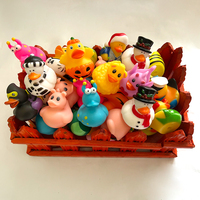 Canards de bain en caoutchouc écologiques de 2 pouces avec logo personnalisé, jaunes, flottants, numérotés, pour cadeaux d'affaires, sûrs et conformes aux normes de sécurité - Vente en gros