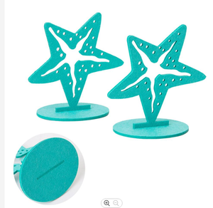 Decoración para Fiesta Temática <span class=keywords><strong>de</strong></span> la Sirenita, Decoración <span class=keywords><strong>de</strong></span> Mesa <span class=keywords><strong>de</strong></span> Fieltro con Caballitos <span class=keywords><strong>de</strong></span> <span class=keywords><strong>Mar</strong></span>, Algas Marinas, Corales y Estrellas <span class=keywords><strong>de</strong></span> <span class=keywords><strong>Mar</strong></span> - Product Image 4