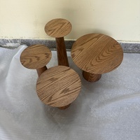 Table basse ronde en placage de bois, style moderne minimaliste, marque TR, pour la décoration de la maison, ensemble de meubles de salon
