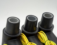 Connecteur arrière de panneau de coupure (Deadbreak T) de haute qualité / 15KV/24KV/630A 1250A pour Panneaux de distribution / Appareillage de commutation / RMU / Transformateurs / EPC
