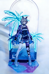 Support en acrylique 2D à bords lisses, personnalisé avec votre image pour les amateurs d'anime - Product Image 3