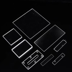Plaque de fenêtre optique en verre optique B270 K9, quartz, saphir, substrat <span class=keywords><strong>CaF2</strong></span>, épaisseurs fines 0,1 mm, 0,21 mm, 0,3 mm, 0,5 mm, fournie directement par l'usine - Product Image 5