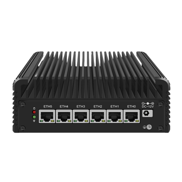 Zynshield 8505 Industrial Rugged Firewall Appliance 6x 2.5GbE Ports PfSense/Ubuntu Linux VPN Gateway 12Gbps Throughput Stock