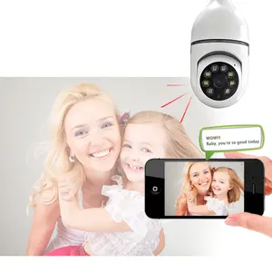 Nieuwe 2024 Gloeilamp Camera Hd 1080 P Verborgen Mini Draagbare Cctv Videocamera Met Fabriek Goedkope Prijs