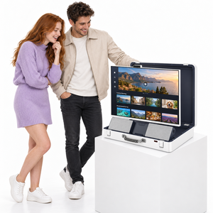 Outdoor Portable Smart <b>Tv</b> Touch <b>Screen</b> 27 Inch Android Mobile <b>Tv</b> Smart Interactive Displays Suitcase Tablet 27-Inch Full HD Touc - Product Image 4