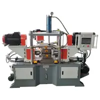 אוטומטי CNC שלוש-ראש מתכת צינור chamfering מכונת עבור בר וצינור