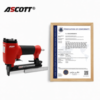 Agrafeuse pneumatique pour tapisserie 1013J 7/16" Crown avec système anti-blocage, pour agrafes de 6-13 mm, fil fin 20GA, pistolet agrafeur pneumatique pour bois