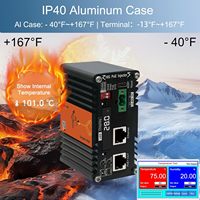 1 Port 10G RJ45 IEEE802.3at 30W AI Smart Managed PoE+ Injector