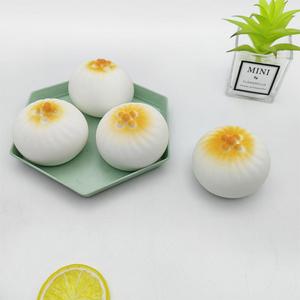 New Arrival TPR Simulation Pan-Fried Pork Bun Shape Super Soft Slow Rebound <b>Squeeze</b> Stress Relief Toys for Kids Boys and Girls - Product Image 4
