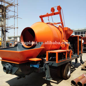 ماكينة مضخات خرسانة متنقلة وخلاط خرسانة للبيع - Product Image 5