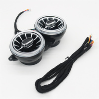 Diffuseur d'air à turbine avec éclairage LED ambiant 64 couleurs pour Mercedes Classe S W222